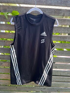 Peloton x adidas Men’s Black Performance Sleeveless Training Top
